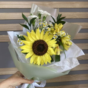 Букет с подсолнухом 💐😍
